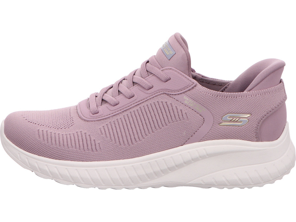 Skechers Damen Sneaker Slip-Ins Bobs Sport Squad Cha in fuchsia