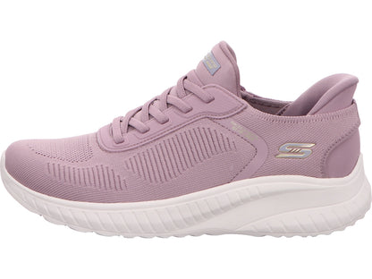 Skechers Damen Sneaker Slip-Ins Bobs Sport Squad Cha in fuchsia