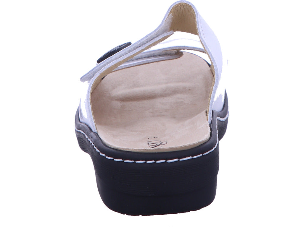 Longo Damen Pantolette  in weiß