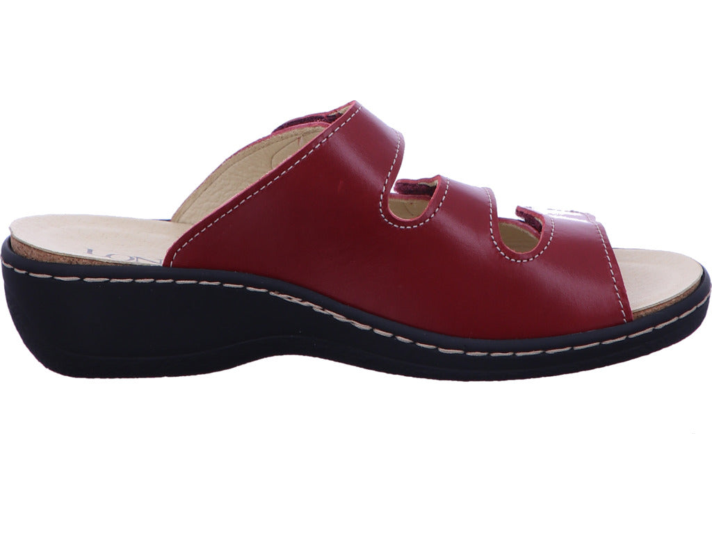 Longo damesmuiltjes in het rood