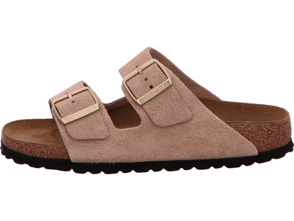 Birkenstock Damen Pantolette Arizona in hellbeige