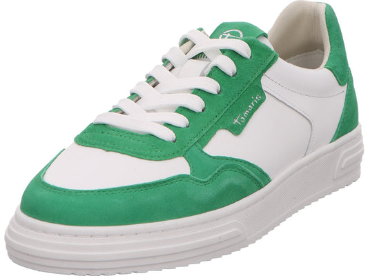 Tamaris Damen Sneaker  in grün-bunt-kombiniert