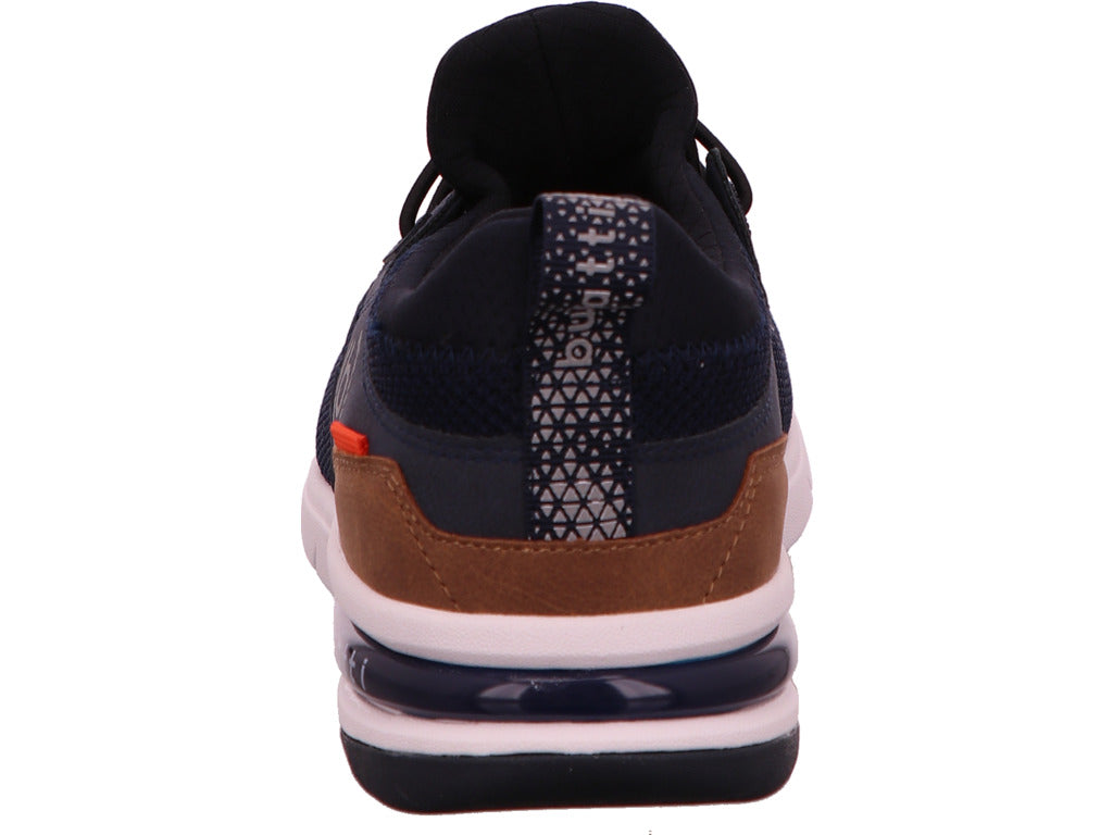 Bugatti Herren Sneaker  in blau-bunt-kombiniert