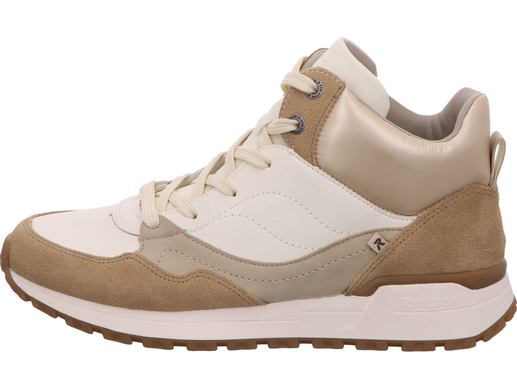 Rieker Damen Stiefel Rieker Evolution in weiß-bunt-kombiniert