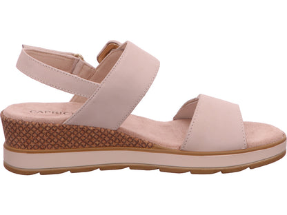 Caprice Damen Sandalette  in hellbeige