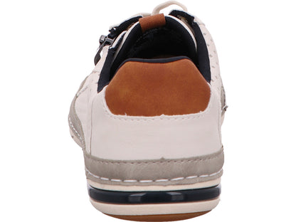 Bugatti Herren Sneaker  in weiß-bunt-kombiniert