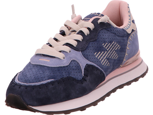Maripé Damen Sneaker Indian 6 in blau-bunt-kombiniert