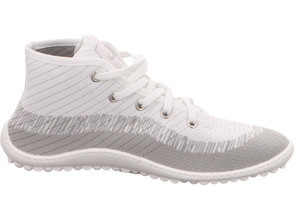 Leguano damessneakers in een wit-meerkleurige combinatie