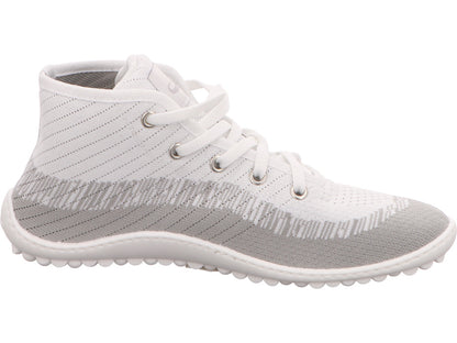 Leguano damessneakers in een wit-meerkleurige combinatie
