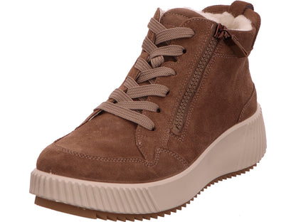 Ara Damen Stiefel Davos-St in dunkelbeige