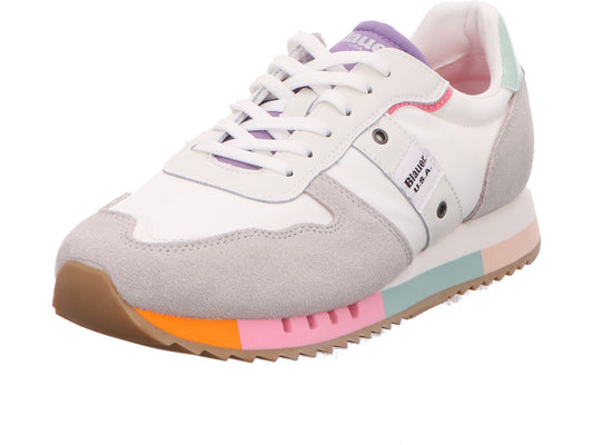 Blauer Shoes Damen Sneaker Melrose 02 in weiß-bunt-kombiniert