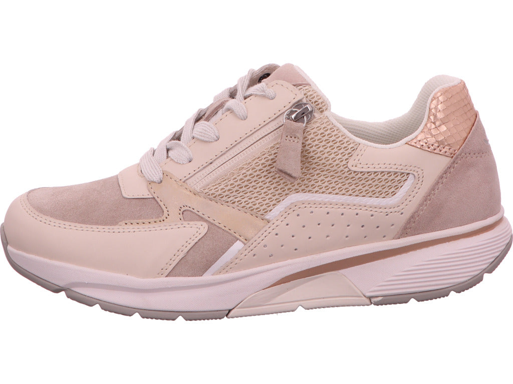 Gabor Comfort Damen Sneaker  in beige-bunt-kombiniert