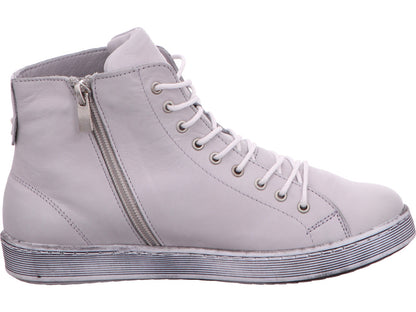 Andrea Conti dameslaarzen in lichtgrijs