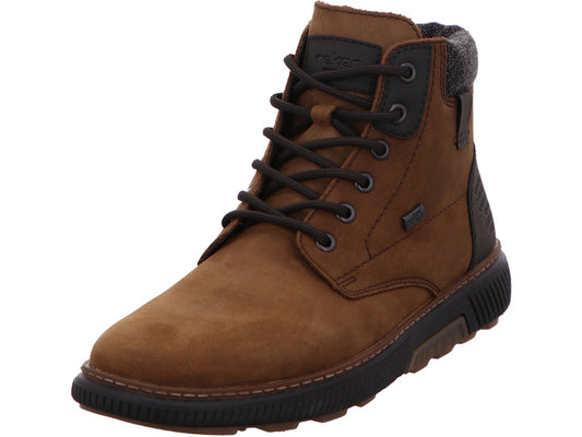 Rieker Herren Stiefel  in braun-bunt-kombiniert