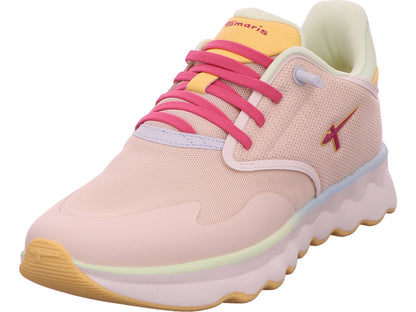 Tamaris Damen Sneaker  in beige-bunt-kombiniert