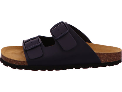 Longo Damen Pantolette  in dunkelblau