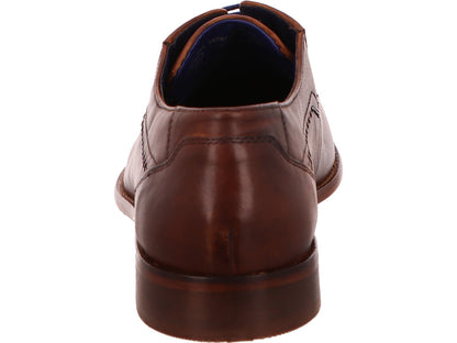 Bugatti Herren Schnürschuh Arturo in hellbraun