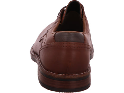 Rieker Herren Schnürschuh  in braun-kombiniert