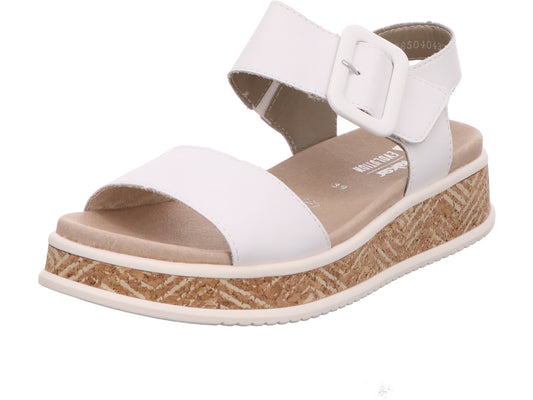 Rieker Damen Sandalette Revolution in weiß