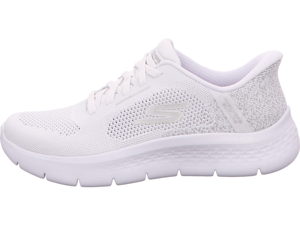 Skechers damesslippers Go Walk Flex Safiya in wit
