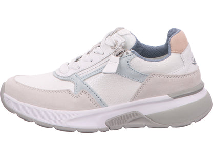 Gabor Damen Sneaker Rolling Soft in weiß-bunt-kombiniert