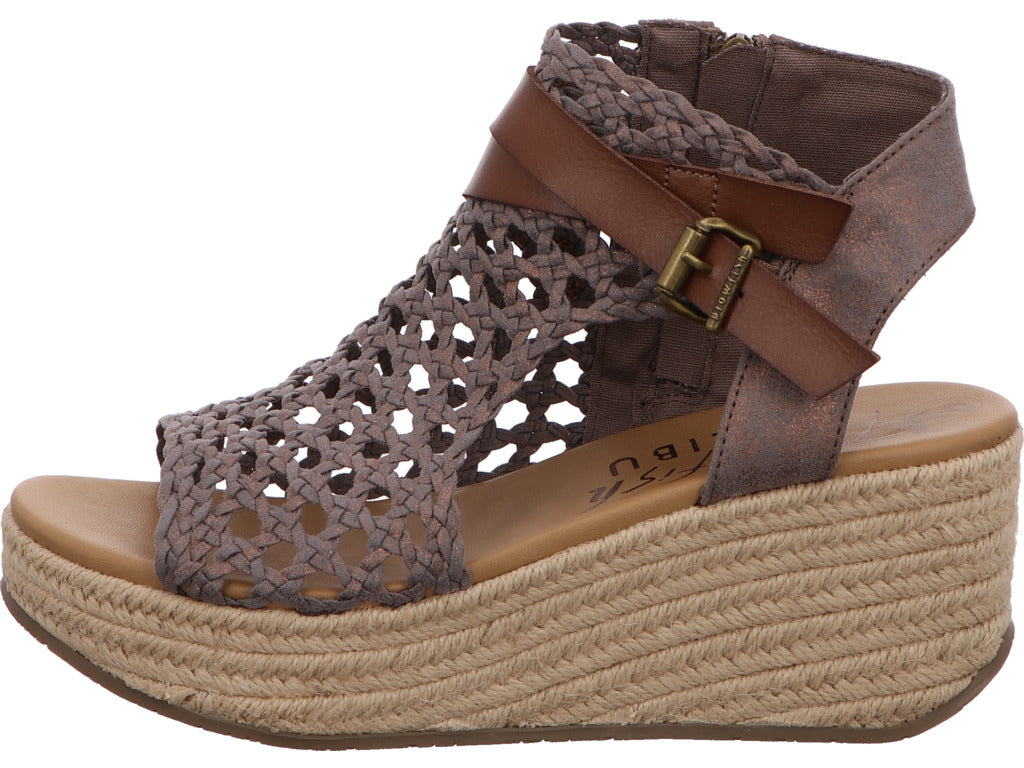 Blowfish Damen Sandalette Anuella in grau-bunt-kombiniert