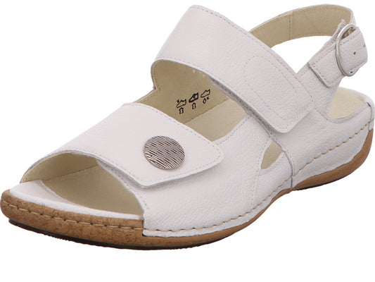 Waldläufer Damen Sandalette Heliett in weiß