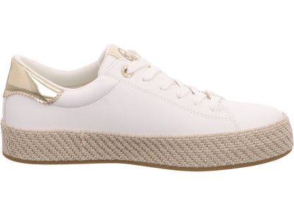 Tamaris Damen Sneaker  in weiß-bunt-kombiniert