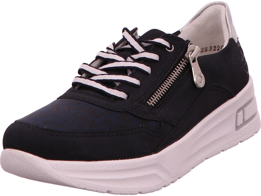 Rieker Damen Sneaker  in blau-bunt-kombiniert