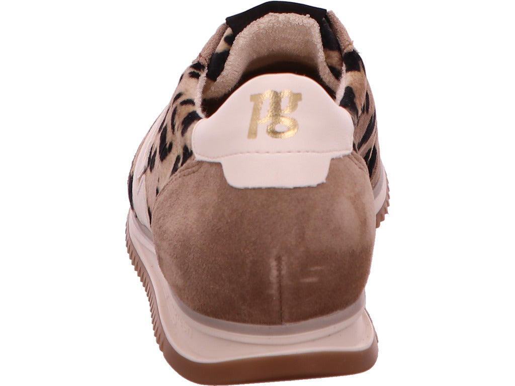 Paul Green Damen Sneaker  in beige-bunt-kombiniert