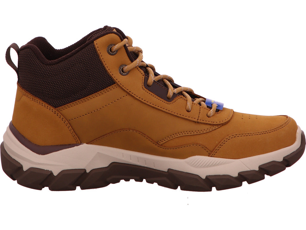 Skechers Delson 3.0 herenlaarzen in lichtbruin