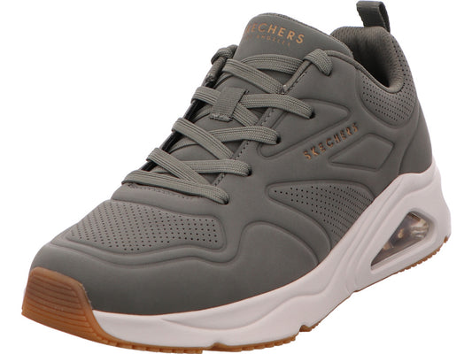 Skechers Herren Sneaker Tres-Air Uno - Casairal in oliv