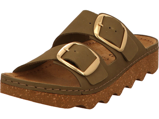 Rohde Damen Pantolette Foggia-D in grün