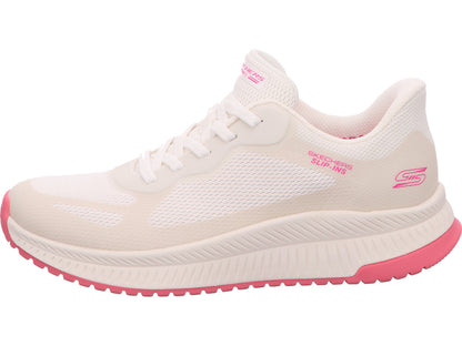 Skechers Damen Sneaker Bobs Squad 4 - Staple Look in weiß