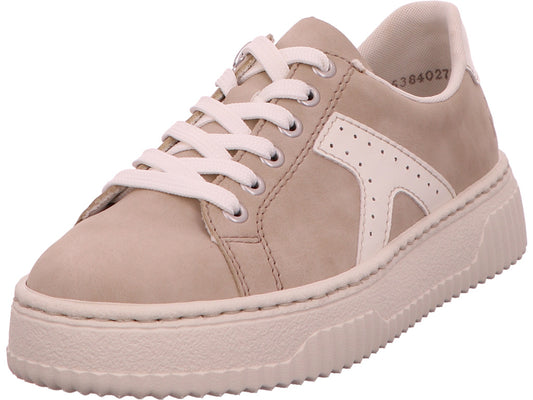 Rieker Damen Sneaker  in beige-bunt-kombiniert