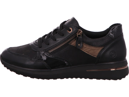 Remonte Damen Sneaker  in schwarz-bunt-kombiniert