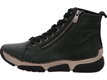 Rieker Damen Stiefel  in dunkelgrün