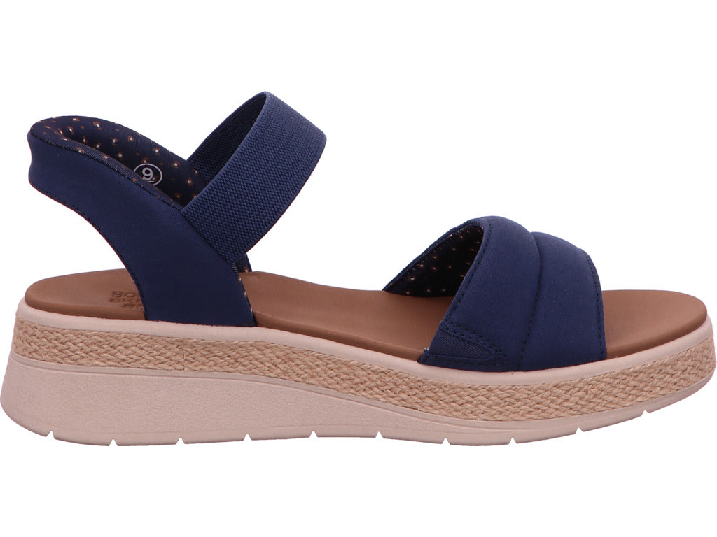 Skechers Damen Sandalette Bobs - Sun Ray in dunkelblau