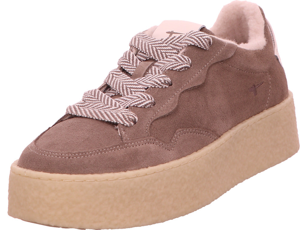 Tamaris Damen Sneaker  in taupe