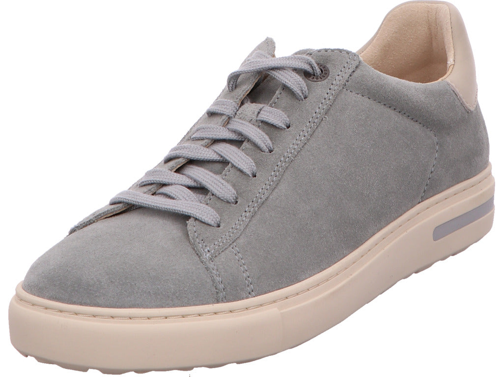 Birkenstock Damen Sneaker Bend Low Cuir in grau-bunt-kombiniert