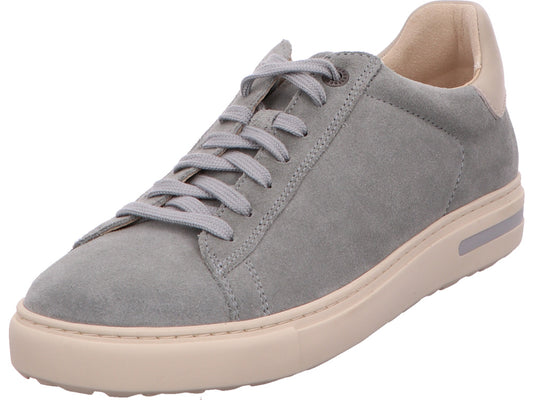 Birkenstock Damen Sneaker Bend Low Cuir in grau-bunt-kombiniert
