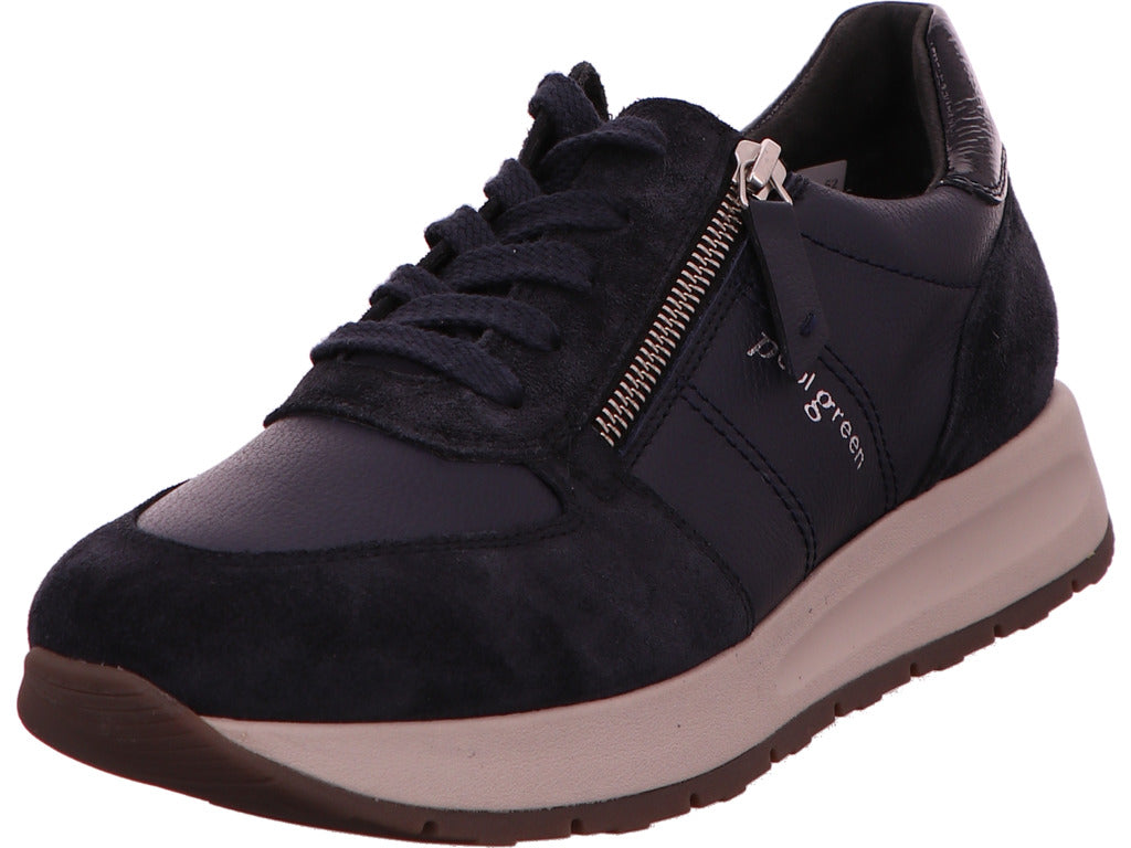 Paul Green damessneakers in donkerblauw