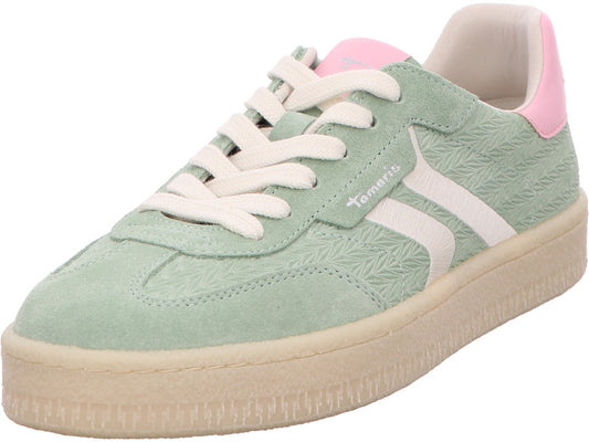 Tamaris Damen Sneaker  in grün-bunt-kombiniert