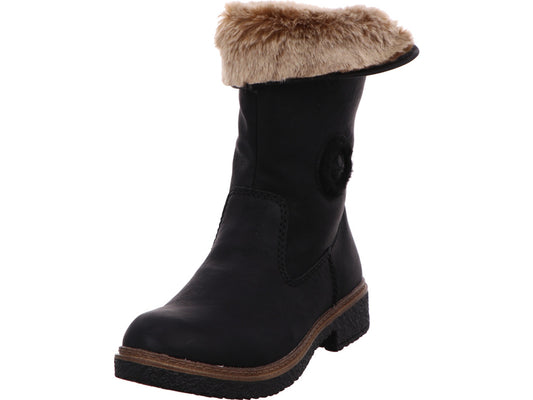 Rieker Damen Stiefel  in schwarz