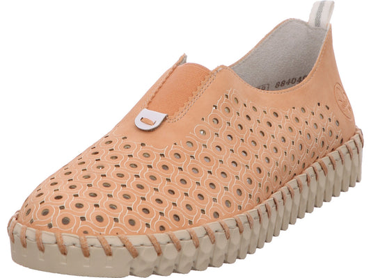 Rieker Damen Slipper  in orange