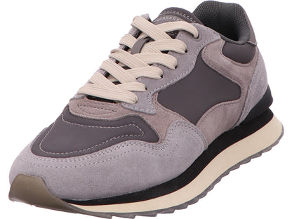 HOFF damessneakers City Berlin Man in grijs-multicolor combinatie