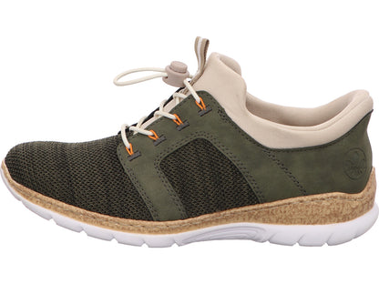 Rieker Damen Sneaker  in grün-bunt-kombiniert
