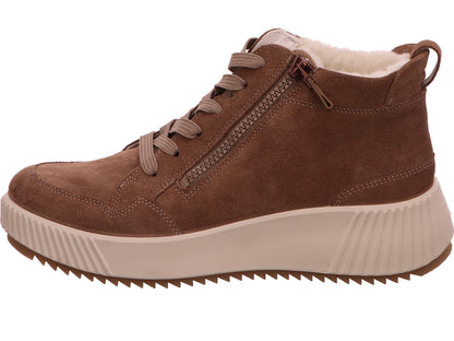 Ara Damen Stiefel Davos-St in dunkelbeige