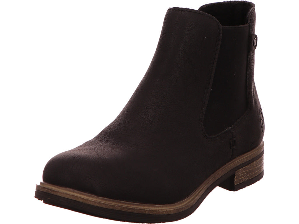 Rieker Damen Stiefel  in schwarz