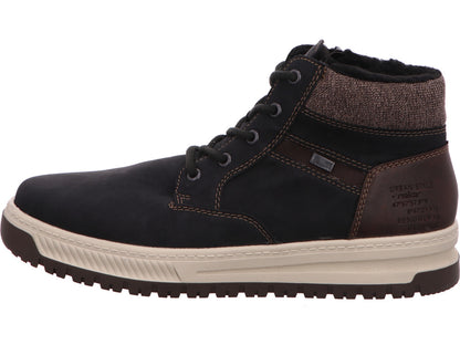 Rieker Herren Stiefel  in schwarz-bunt-kombiniert